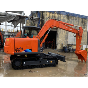 Excavadora Hitachi zx70 de 7 toneladas, miniexcavadora usada original EPA/CE de Japón para la venta