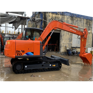 Excavadora Hitachi zx70 de 7 toneladas, miniexcavadora usada original EPA/CE de Japón para la venta