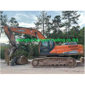 Excavadora DOOSAN DX340 de 34 toneladas, original de Corea, sin pintura, excavadora grande usada a la venta