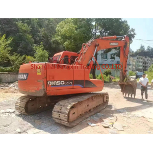 Excavadora DOOSAN DH150 Miniexcavadora usada barata y de alto rendimiento de 15 toneladas a la venta