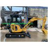 Excavadora Komatsu Pc35 de 3 toneladas, miniexcavadora sobre orugas original de Japón, pocas horas de trabajo