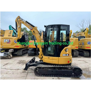 Excavadora Caterpillar CAT303.5e de 3 toneladas de miniexcavadora usada original de la EPA de Japón para la venta