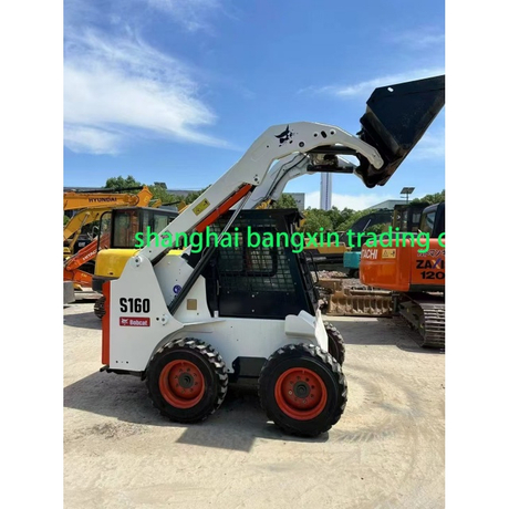 Minicargador Bobcat S160 de 2,7 toneladas, original de Japón, minicargador usado en buenas condiciones a la venta