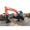 Excavadora Hitachi EX120-5 de 12 toneladas, excavadora media usada original de Japón EPA/CE a la venta