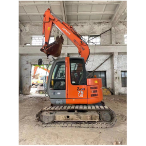 Excavadora Hitachi zx75us de 7 toneladas, miniexcavadora usada original EPA/CE de Japón para la venta