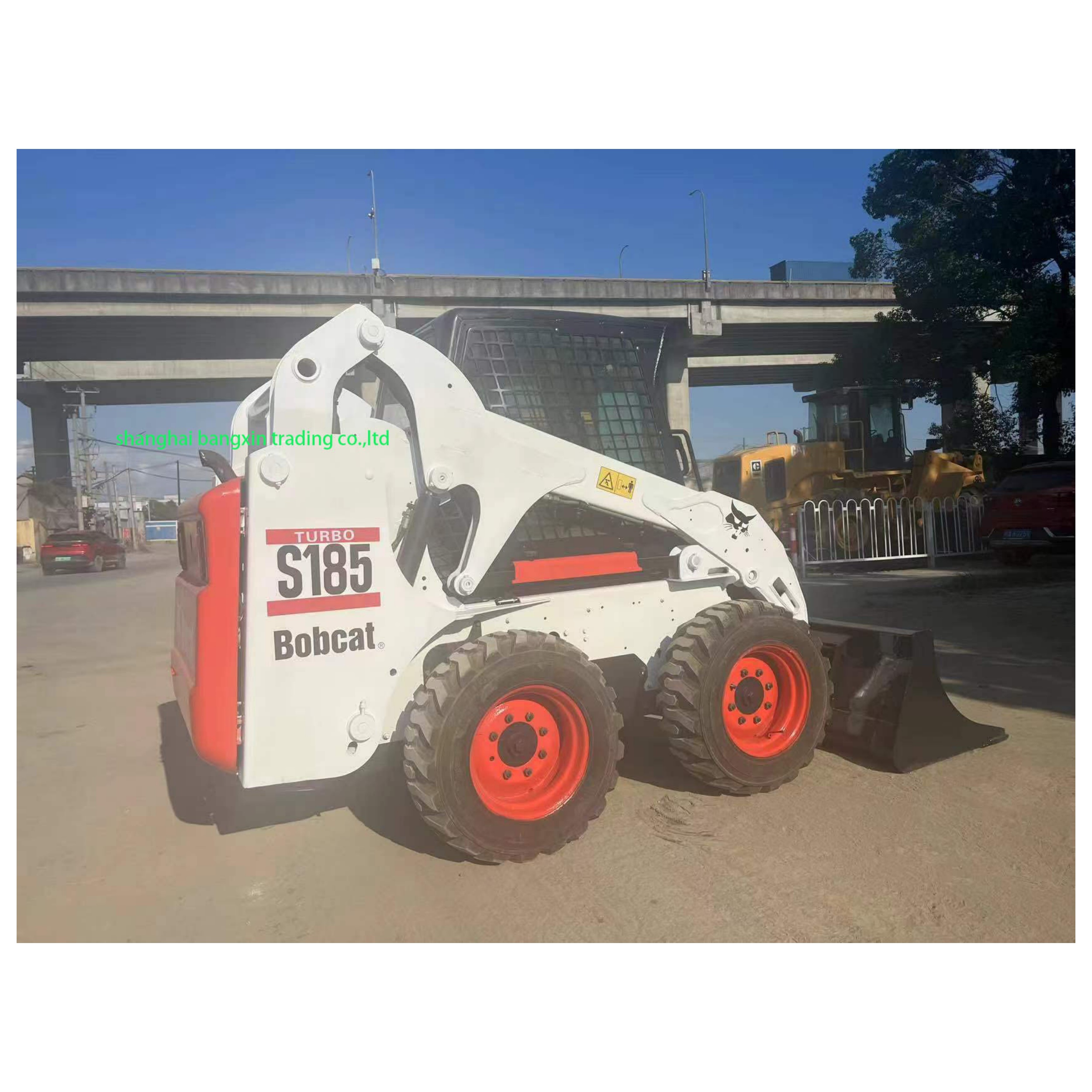 used mini skid steer S185 supplier Proveedor de minicargadora S185 usada