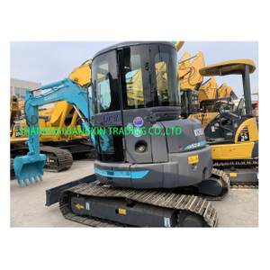 Excavadora KOBELCO SK55 de 5 toneladas, miniexcavadora usada original de Japón para la venta