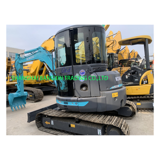Excavadora KOBELCO SK55 de 5 toneladas, miniexcavadora usada original de Japón para la venta