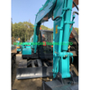 Excavadora KOBELCO SK75 de 7 toneladas, miniexcavadora usada original de Japón para la venta